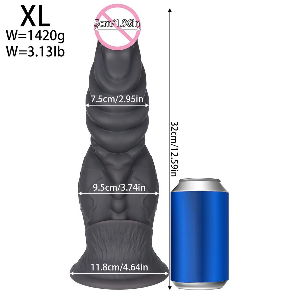 Muscle God Alien Dildo Anal Plug Male And Female Masturbation Outdoor Anal Expansion Device SM Backstory Sex Toy