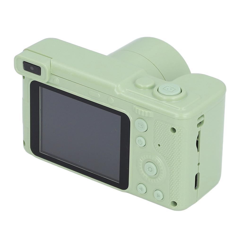 4K Digital Camera Front Rear Lens 50MP Video Camera with Tripod for Boys Girls Students Birthday Gift Electronic Image Stabilization