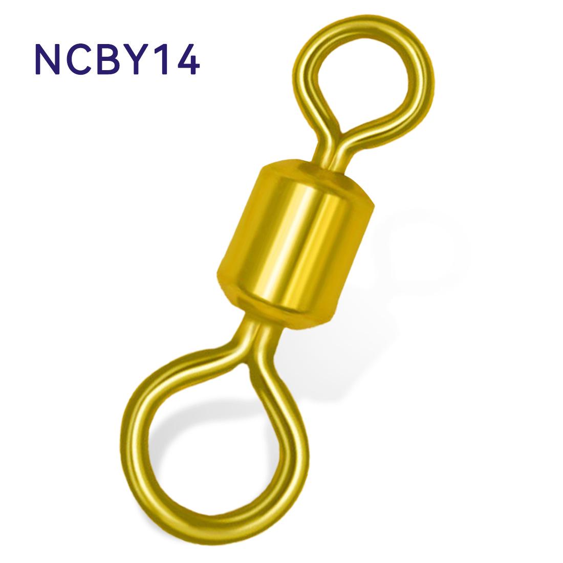 

Золотые американские вертлюжки Duo Lock с большими и маленькими кольцами – Конкурсный коннектор «восьмерка» с тиснением Size 14 [1 pc]