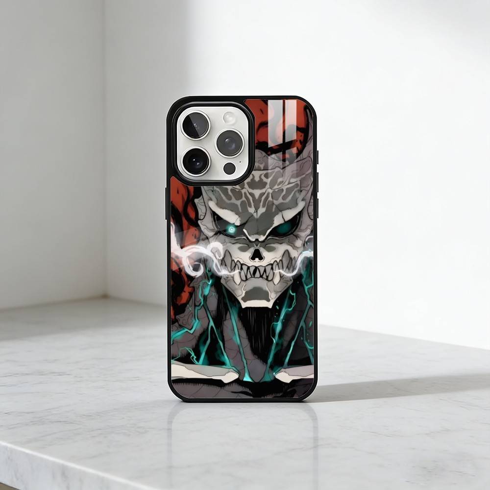 M-Monster-8 Anime K-KaijuS No-8 Phone Case For iPhone17,16,15,14,13 Plus,Pro Max Magnetic For Magsafe Wireless Charging