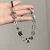 Cute Metal Cartoon Cat Star Heart Pendant Choker Necklace For Girl Charms Aesthetic Unique Design Gothic Y2K Jewelry Accessories