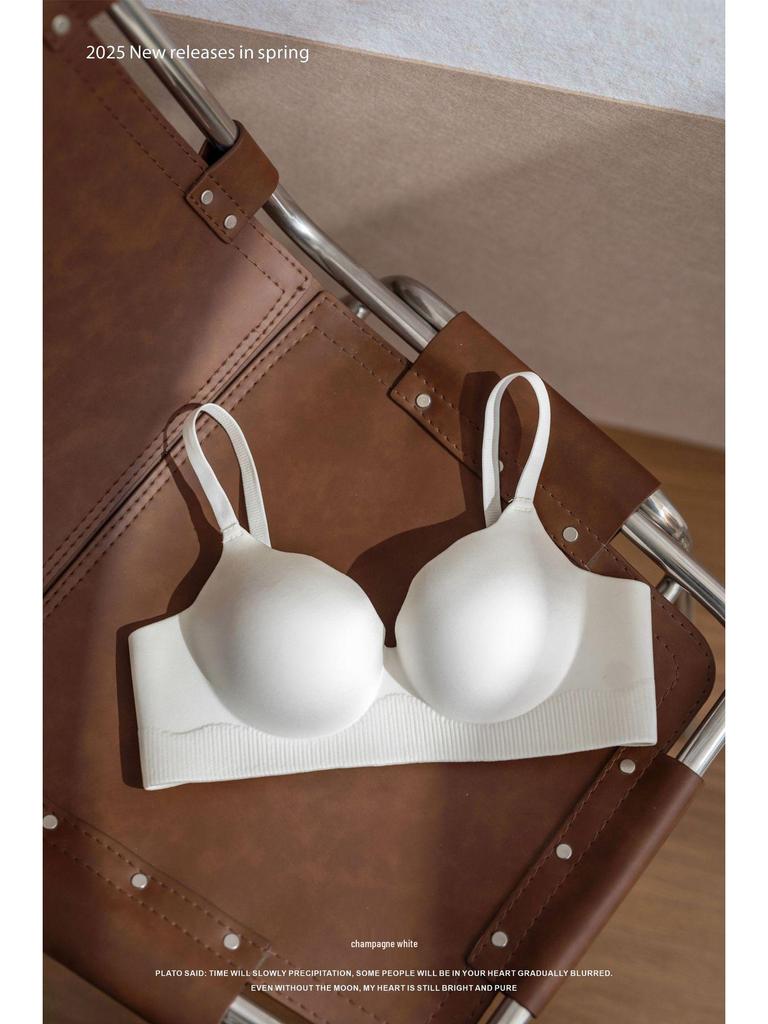Seamless Wireless Push-Up Bra for Women with Small Busts - Anti-Sagging, Comfortable Fit