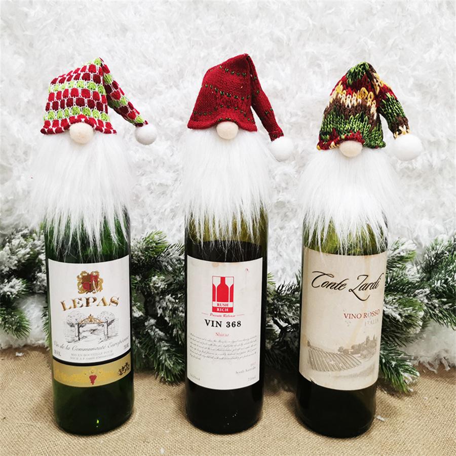 6PCS Christmas Faceless Gnome Doll Elf Pendant Xmas Tree Hanging Ornaments
