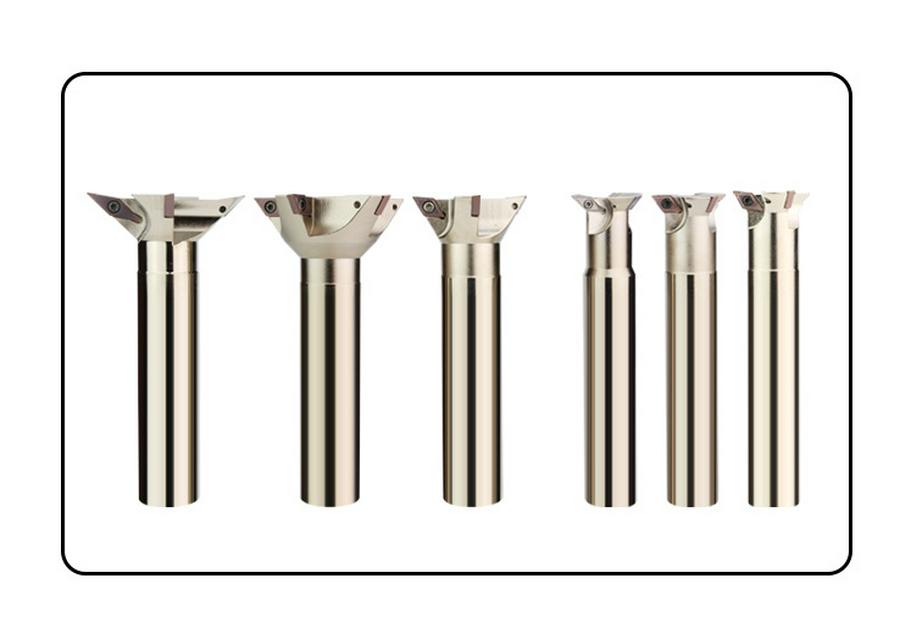 CNC Dovetail V-Groove Milling Cutter Holder, Straight Shank, 45/55/60 Degree.
