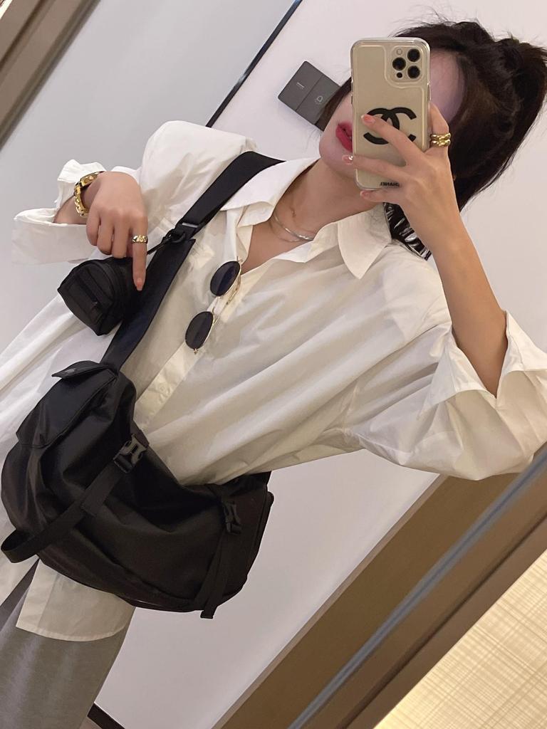 Men's Japanese Fashion Large-Capacity Workwear Messenger Bag - Hip-Hop Sports Shoulder Backpack & Women's Motorcycle Style