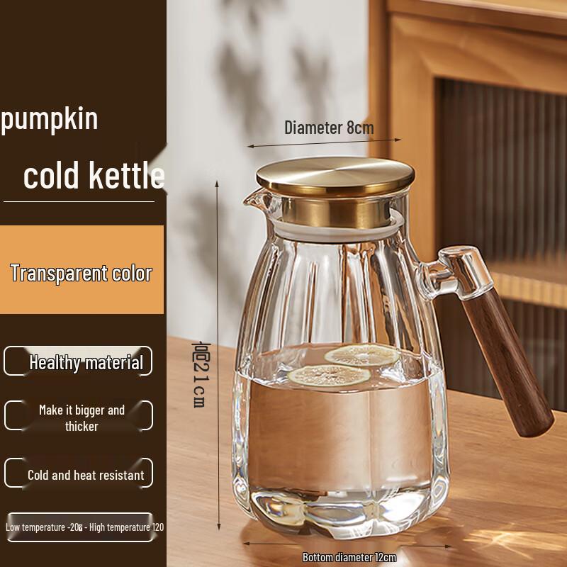 Homeglen Heat-Resistant Glass Cold Water Pitcher Pitcher