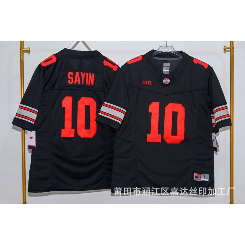 Ohio State Buckeyes NCAA College Football Jersey Mens Third Generation Authentic Style Team Sport Apparel