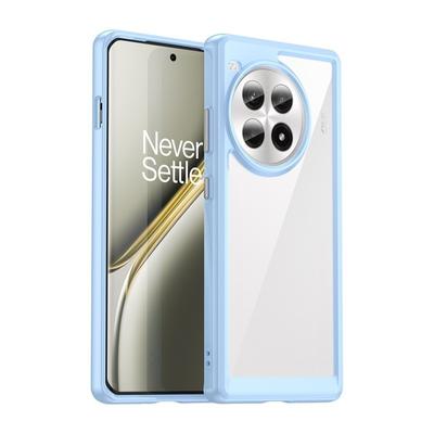 Transparent PMMA Case For OnePlus Ace 3 Pro Ace3 3Pro Ace3Pro Colorful Soft Border Hard Protective Shell Dustproof Anti-Shatter