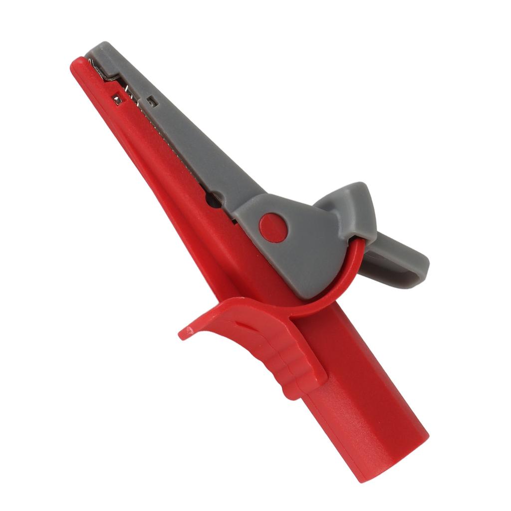 Insulated Test Clamp Safe 20mm Opening Current Test Clip with 4mm Banana Socket for Car Trucks Electrical Projects