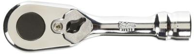 Yamashita Industrial Research Institute Koken Square Ratchet Handle Overall Length 3725ZS Z-EAL 3/8" (9.5mm) (Short), 100mm,