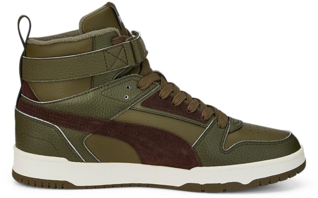 Puma Rebound Game WTR Sneakers (387604-01) Deep Olive/dark Chocolate