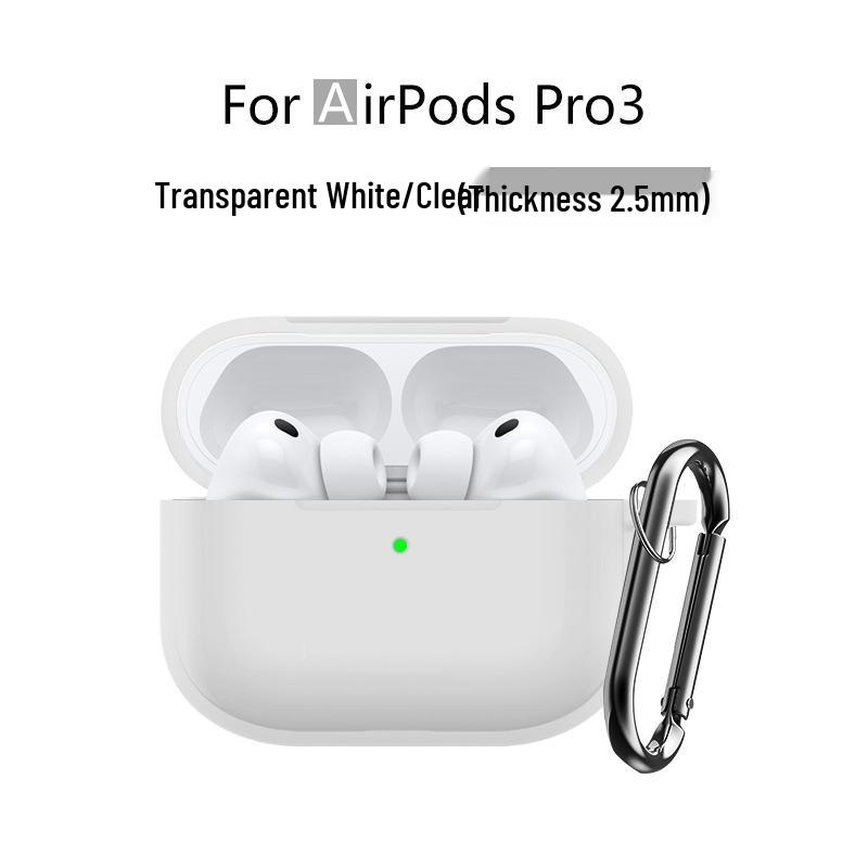 Compatible with Apple AirPods Pro 3 Silicone Protective Case, Bluetooth Earphone Cover