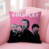 Band CColdplay Moon Music  Maple Design Cushion Cover Happy Autumn Harvest decor Holiday Decorati Pillow Cover