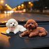 Slow Rebound Car Dashboard Decor Silicone Dog Toy Reduce Pressure Ornament  Car Auto Interior