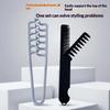 Foldable Hair Comb Wide Tooth Voluminous Texture Design for Thick and Curly Hair Professional Styling At Home