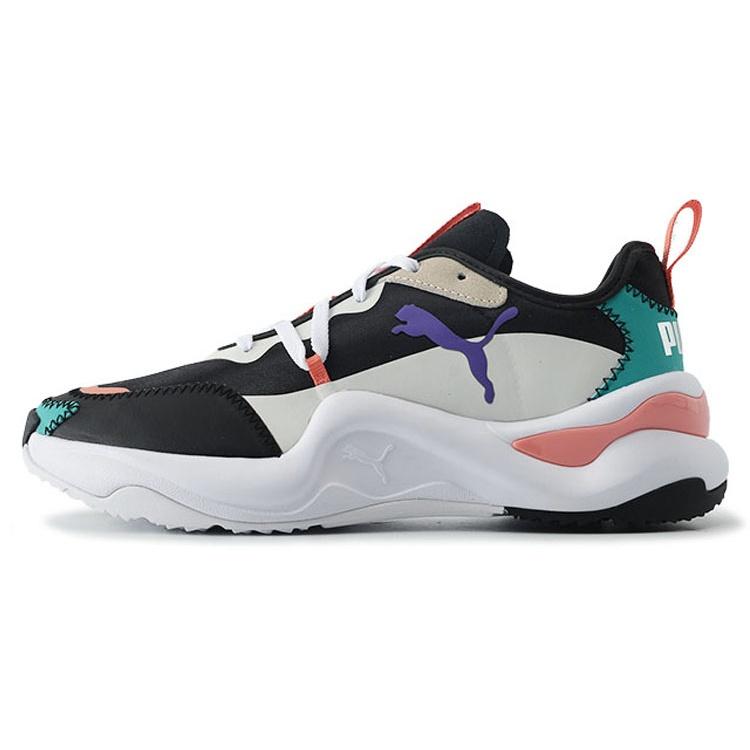 (WMNS) PUMA Rise Extravaganza Black/Blue Women s 373446-03 EU 36