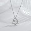 Yongyi S925 Sterling Silver Christmas Tree Necklace - Women's Light Luxury Pendant Jewelry