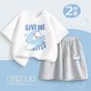 Summer Baby Girl Boy Clothes Set Children Bear Cartoon Printing T-shirt and Short 2 Pieces Suit Kid Shorts Sleeve Tracksuit