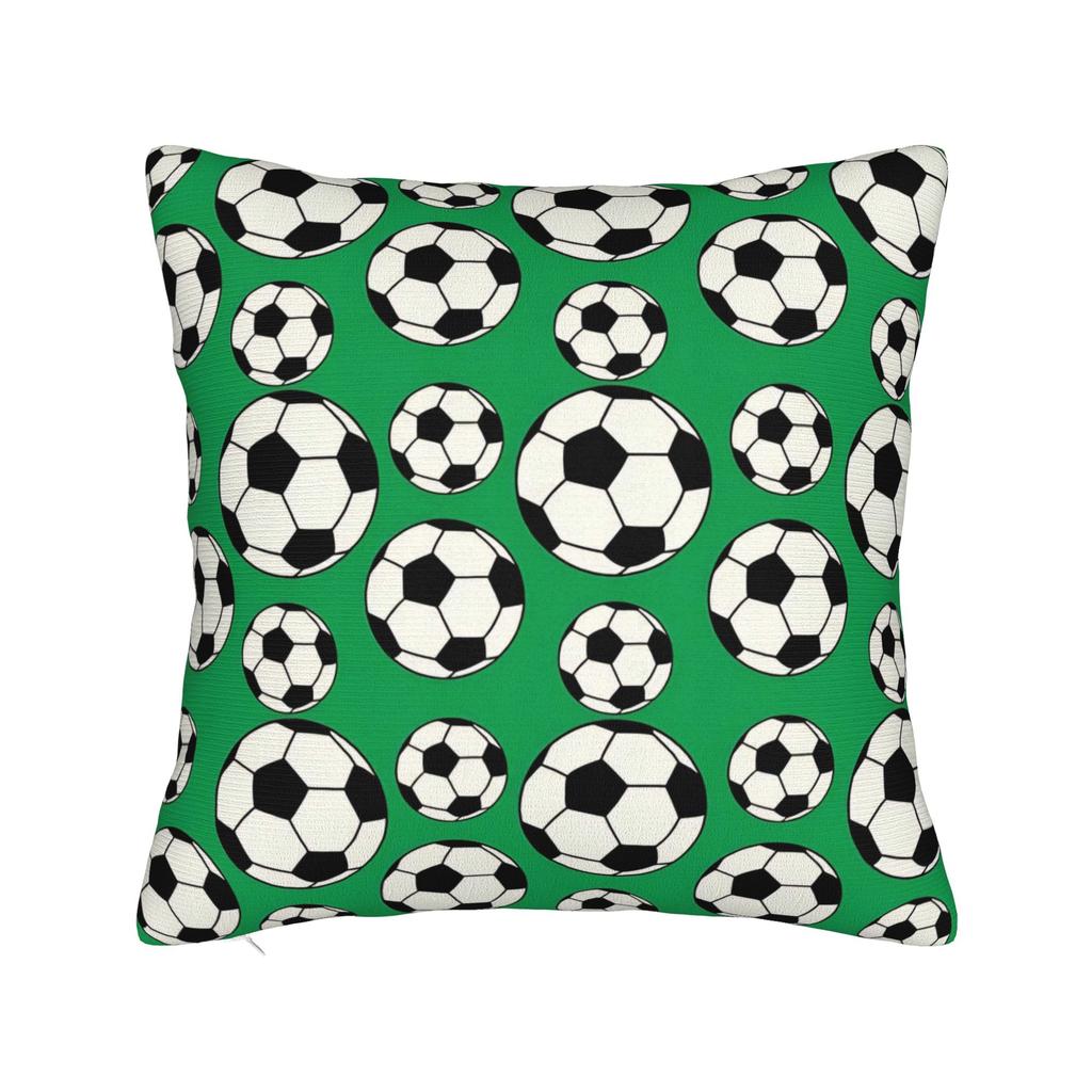 Pillow Cover Soccer Football Print Morden Pillow Case For Office Car Home Decor Pillowcases