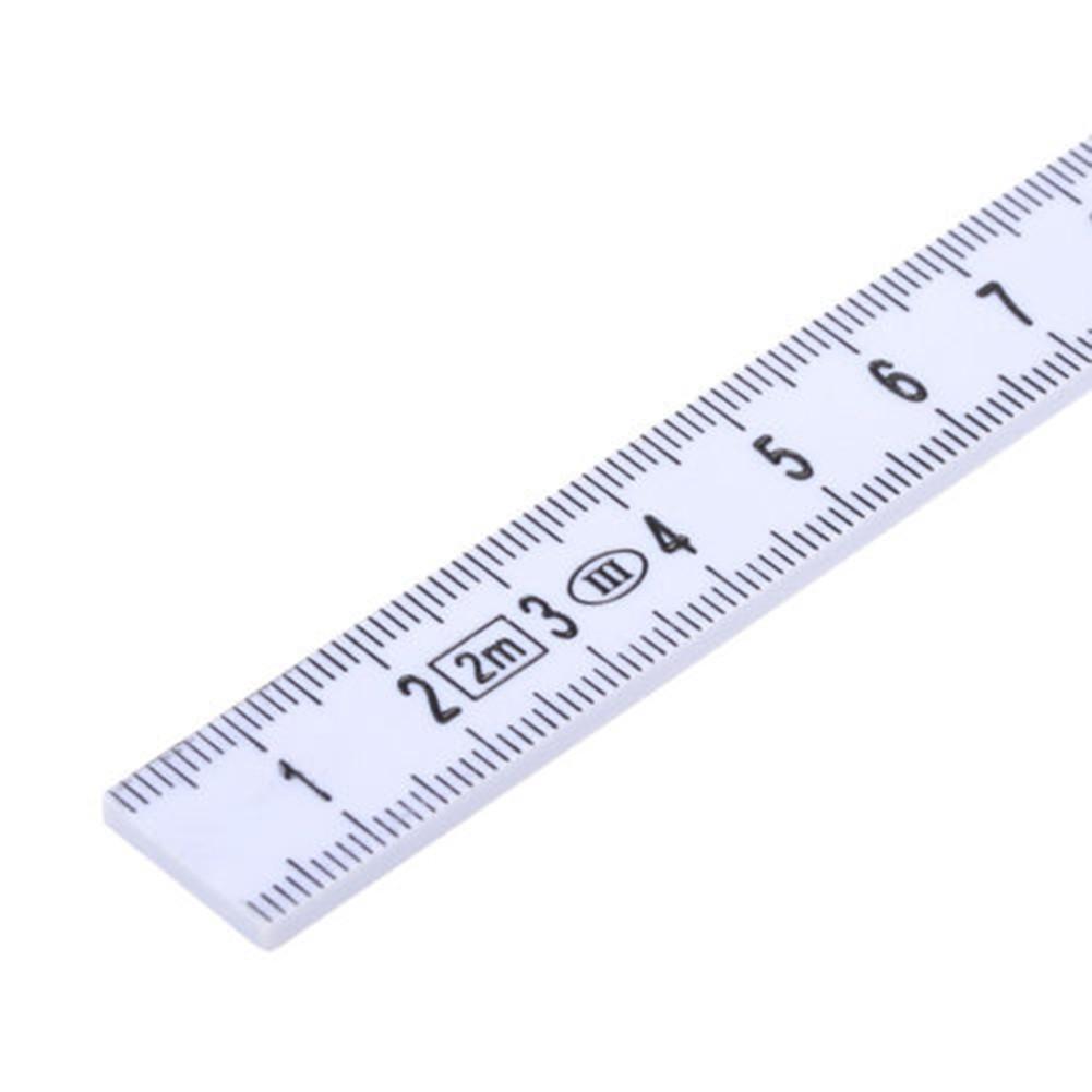 2 Meters Slide Ten-Parts Fold Up Folding Ruler Measuring Tool For Carpenter
