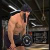 Gym Fitness Weight Bearing Cap Adjustable Neck Harness with Steel Chain Neck Trainer Neck Muscle Power Training