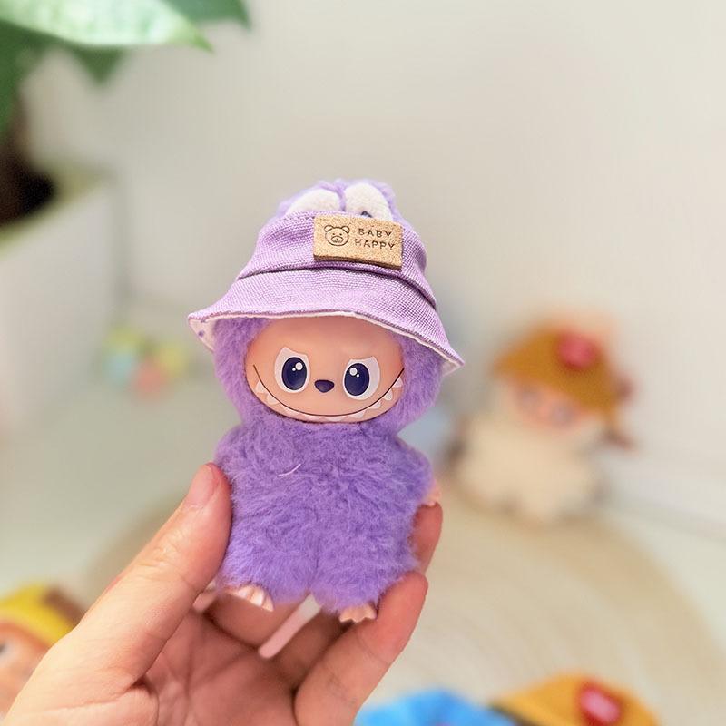 Mini Version 4.0 Vinyl Face Plush Blind Box Doll Clothes Christmas Set Small Nose Gaga Heart Bottom Password