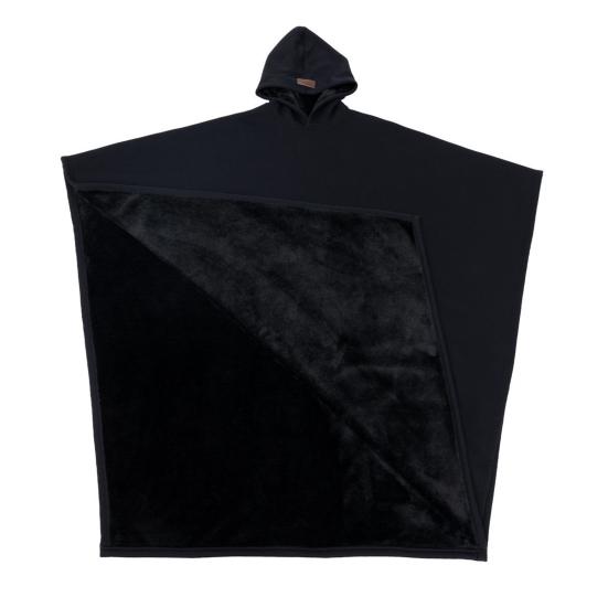 

Большой плащ-одеяло для женщин, мужчин, взрослых, унисекс, свободного кроя, флисовый плащ-худи, зимний теплый плюшевый носимый плащ-одеяло, халат чёрный