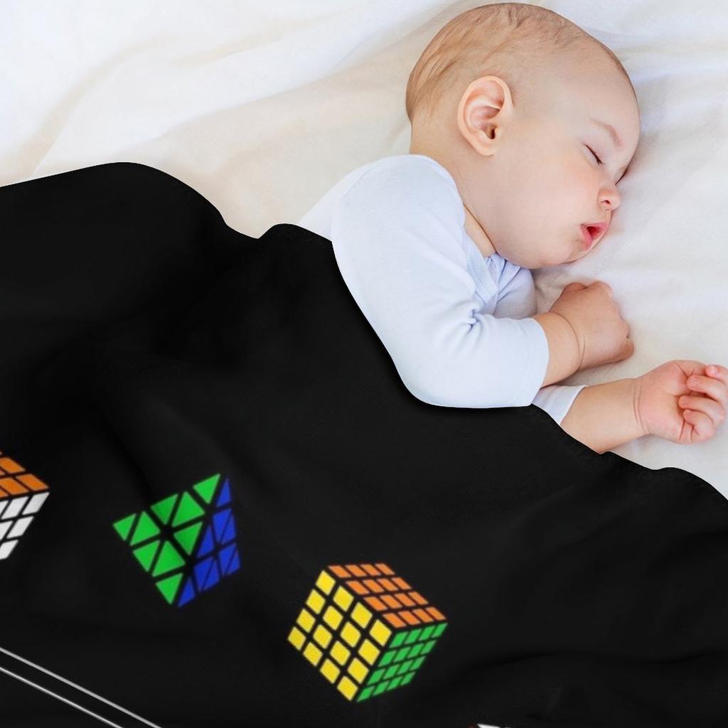 Gotta Solve 'Em All! Puzzles Throw Blanket Compact Warm Blanket for Car Road Trip