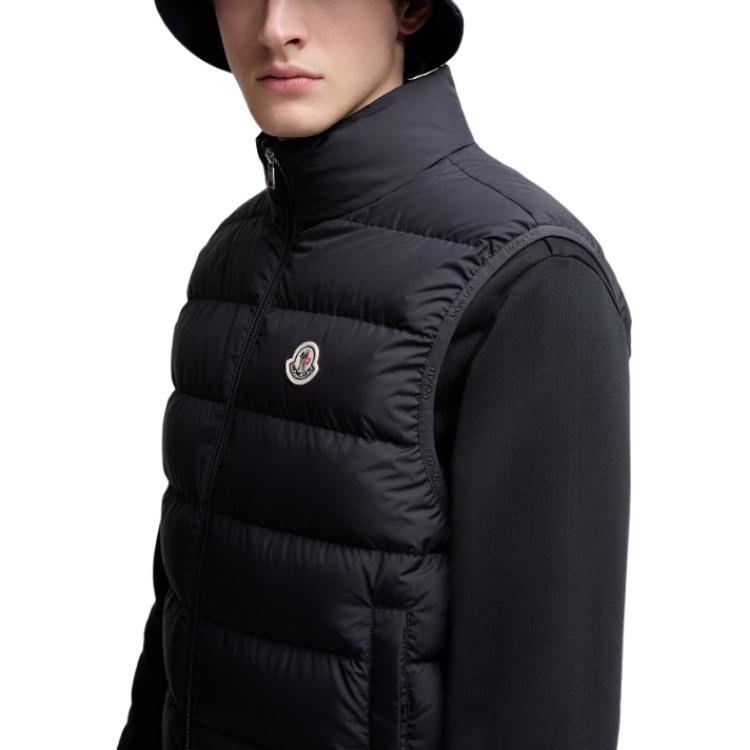 Moncler Contrin Down Vest Unisex Marine Blue K20911A0013654A81778