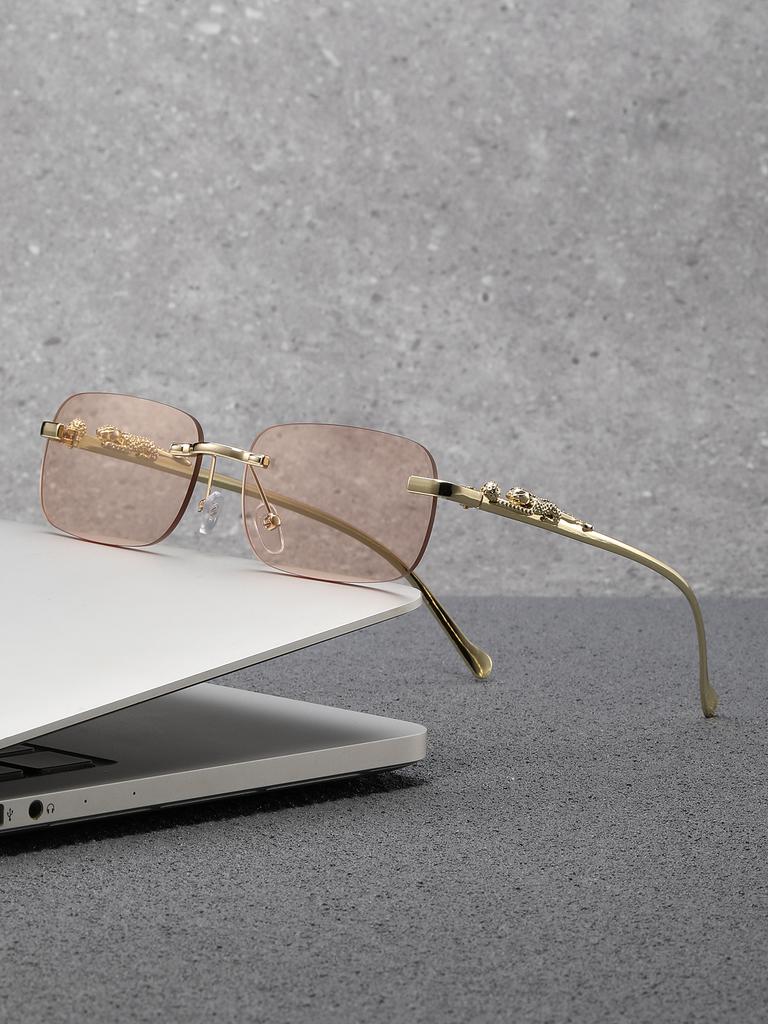 1pc Women'S Sunglasses Men'S Sunglasses Frameless Sunglasses for Men and Women Classic High-grade Fashion Sunglasses for Women.
