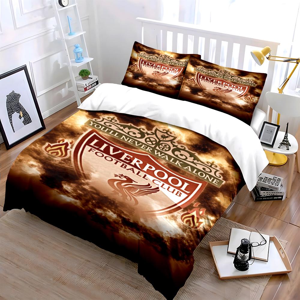 Liverpool Football Club Set Bedding set (1 duvet cover, 2 pillowcases, duvet not included)