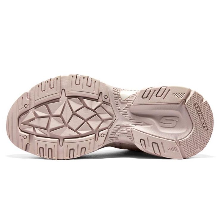 Skechers Stamina V2 Tessuto Pelle Comode alla Moda High-Top Lifestyle Scarpe Casual Donna sneaker Nudo-Rosa 167587-BLSH