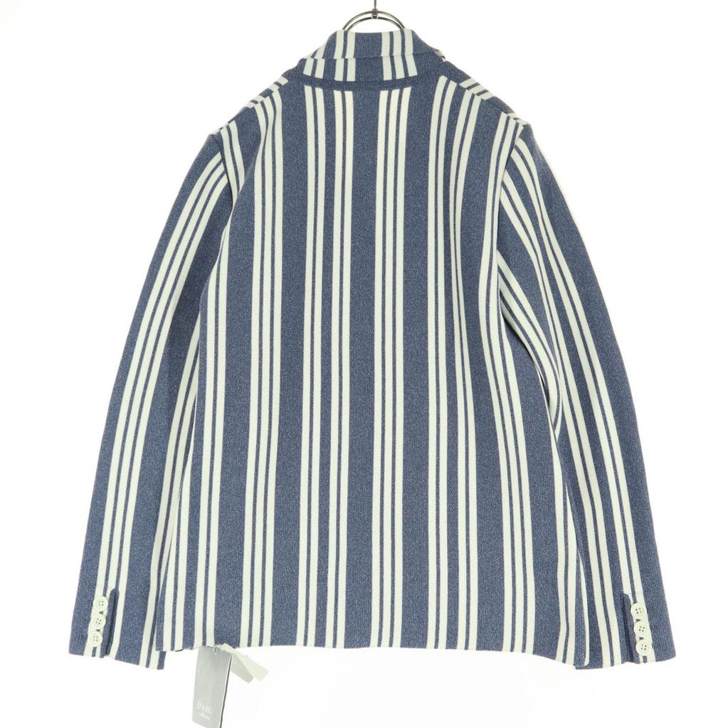 DAMAcollection inutilisé fabriqué au Japon Veste en tricot à manches longues à motif rayé Femme Occasion