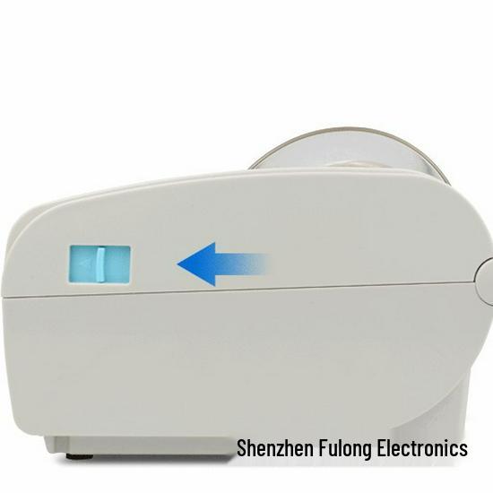 Универсальный Bluetooth-принтер для термоэтикеток для накладных экспресс-доставки White EU Plug