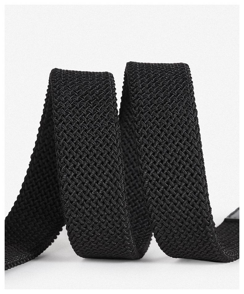 Unisex Elastic Pin Buckle Waist Belt - Versatile Fashion for Men & Women