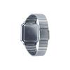 Casio Vintage Series A100 Waterproof Casual Quartz Movement Stainless Steel Strap Unisex Watches Silver A100WE-7B