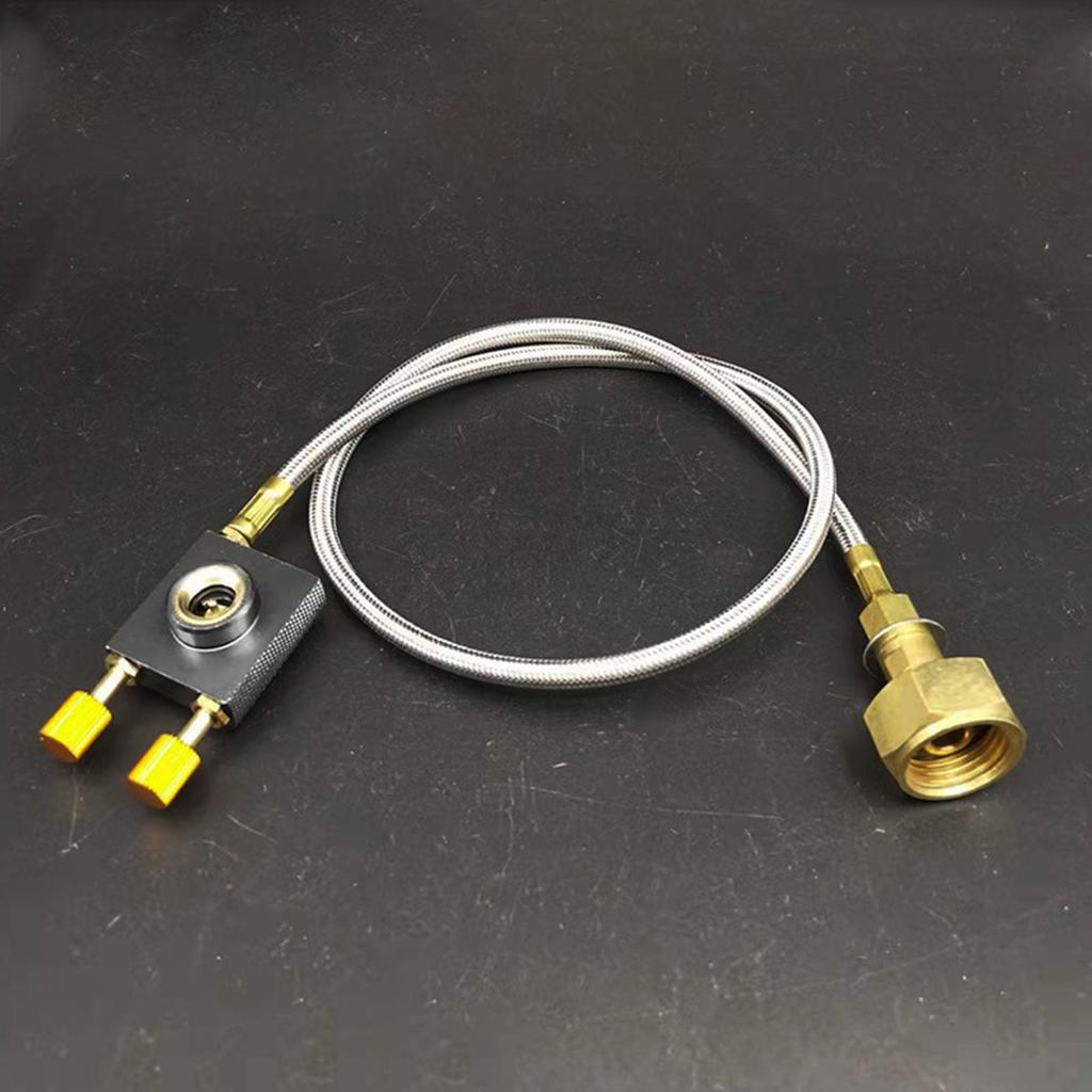 Portables Gas Cylinders Adapter Safe Durability Gas Converter Gas Stove Adapter for Outdoor Cooking