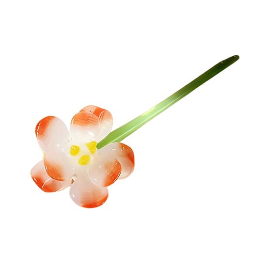 Mini Glas Blumen Dekoration Handgeblasen Kunstkristall Pflanzen Kleine Blumenvase Schmuckstück für Muttertag Geburtstagsgeschenke