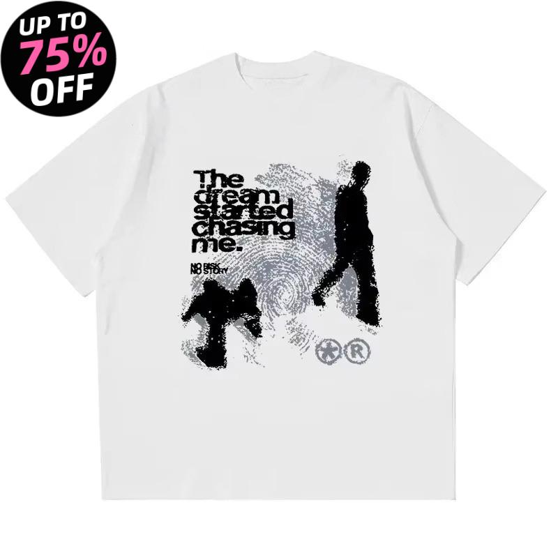 

Men s and Women s Summer Men Tshirt Short Sleeve Shadow Print Y2k Top Tees Harajuku Streetwear Vintage Graphic Korean 5XL різнокольоровий