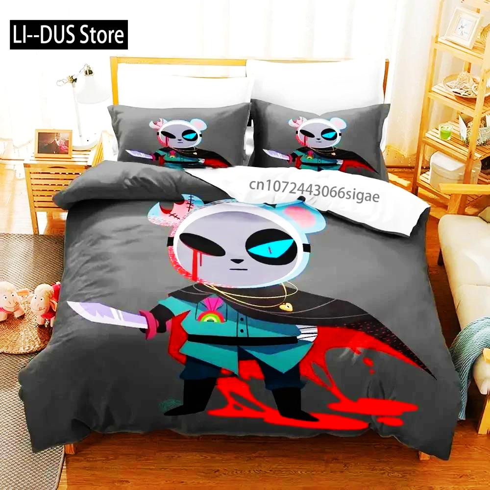 Anime Game Unicorn Wars Bedding Set Duvet Cover Bed Set Quilt Cover Pillowcase Comforter King Queen Size Boys Adult Bedding Set