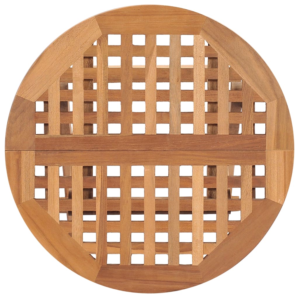 Folding Garden Table 50 X 50 X 50 Cm Solid Teak Wood