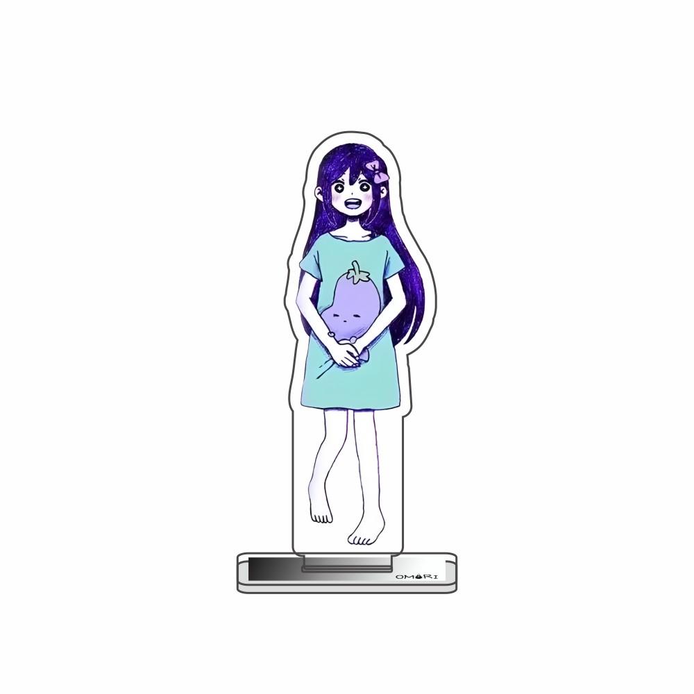 

Game Omori 10cm Acrylic Figure SUNNY HERO KEL BASIL Standing Model Desktop Decoration Fan Collection Gift Keychain 10 cm