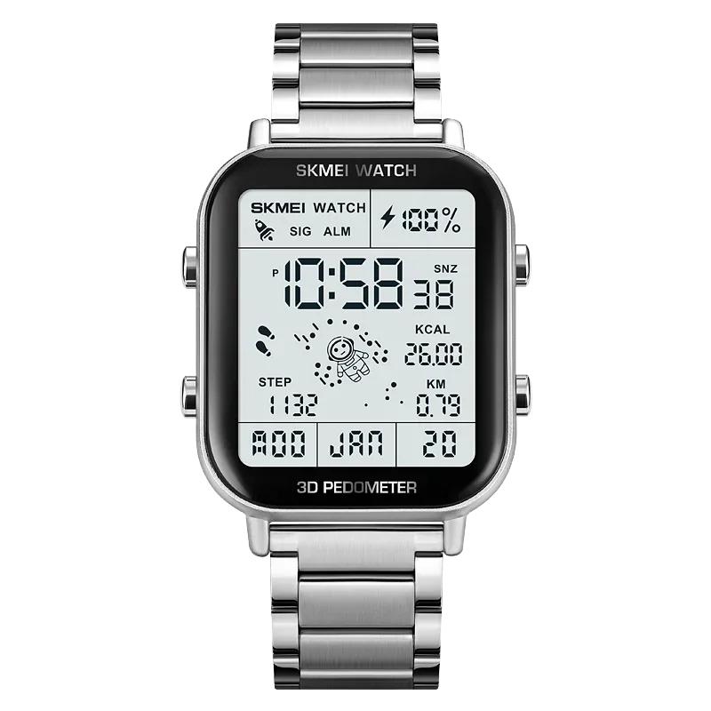 Skmei 1888 Calendar Clock Reloj Hombre Sport Pedometer Calorie Calculation Digital Watches Men Stopwatch Countdown Wristwatch