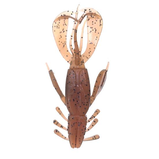 1/4Pcs 10.5g/10cm Soft Crayfish Lure Artificial Swimbait Reusable Bionic Simulation Lobster Fake Shrimp Bait Freshwater Saltwater Trout Bass Fishing