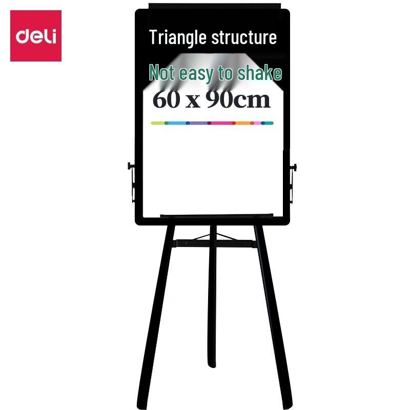 Deli 60x90cm Magnetic Whiteboard with Tripod Stand