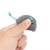Set Rattle Cat Mouse Toy Imitation Fur Cat Mouse Toy Interactive Cat Game Toy Indoor Cat Toy