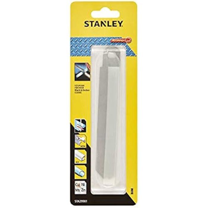 Accessoire pour scie universelle - STANLEY - Lame HSS pour la découpe droite des métaux - 125 mm