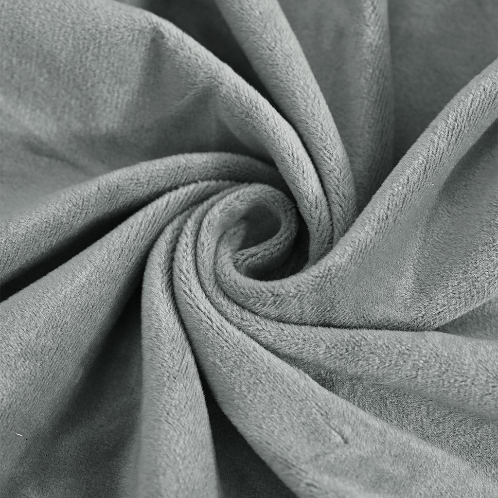 1PC Velvet Stretch Dining Chair Seat Covers Super Soft Seat Cushion Covers Protector Non-slip with Fixed Strap Slipcovers