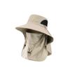 Unisex Summer UV-Protection Outdoor Bucket Hat with Neck Guard for Fishing and Climbing