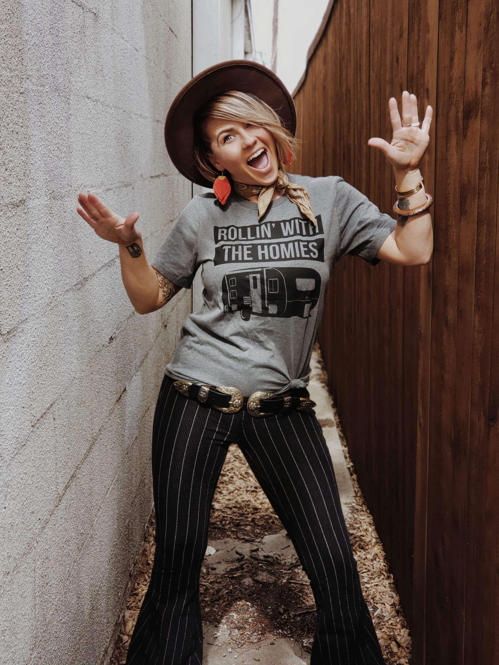 Rollin With the Homies | Southern T-Shirt | Ruby s Rubbish® S